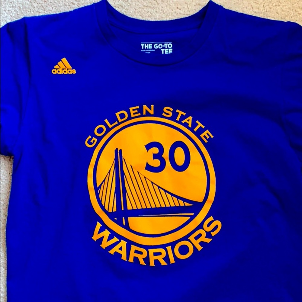 Adidas Steph Curry Golden State Warriors T-shirt